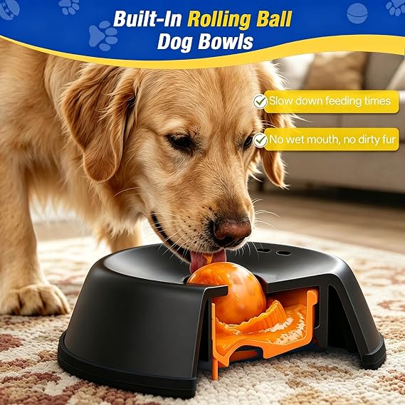 Anti-Choking Slow Feeder Dog Licking Bowl