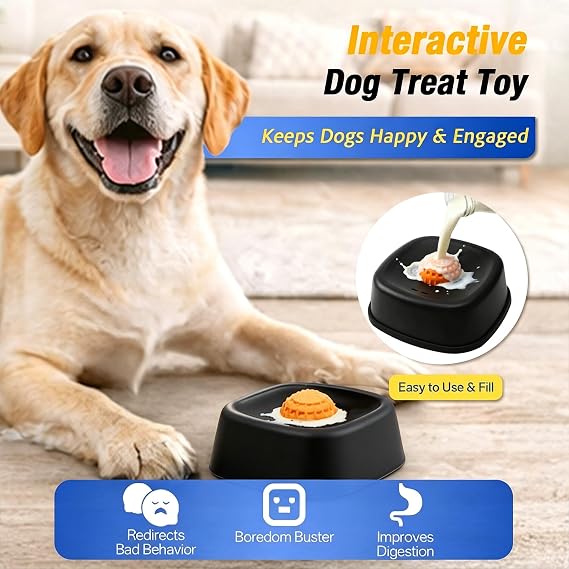 Anti-Choking Slow Feeder Dog Licking Bowl