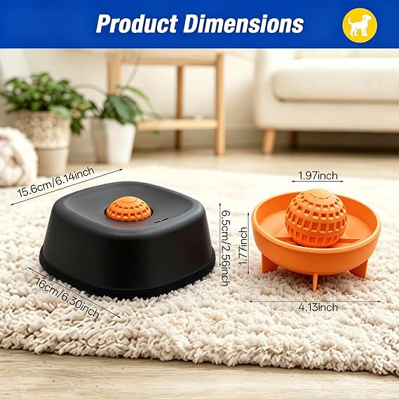 Anti-Choking Slow Feeder Dog Licking Bowl