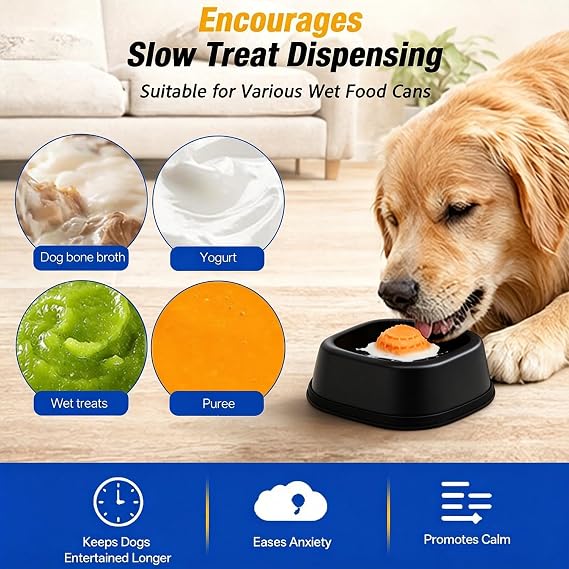 Anti-Choking Slow Feeder Dog Licking Bowl